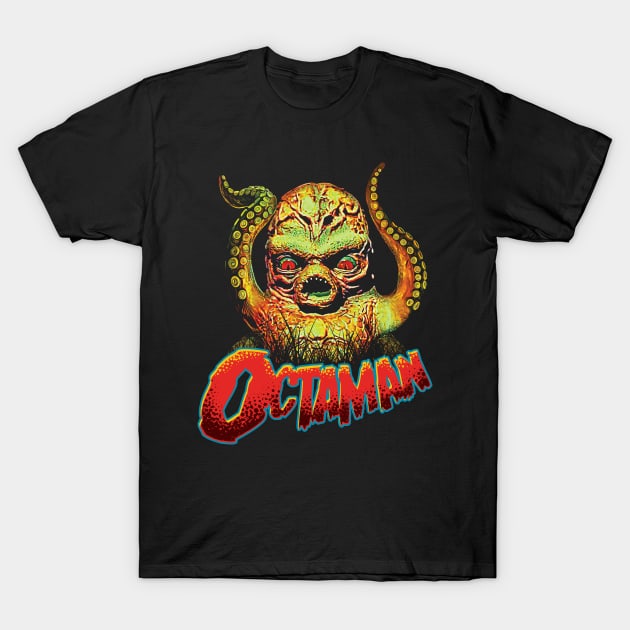 Octaman 1971 the Cult Classic Retro Horror by HomeStudio T-Shirt by HomeStudio